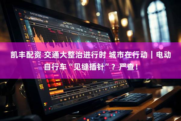 凯丰配资 交通大整治进行时 城市在行动｜电动自行车“见缝插针”？严查！